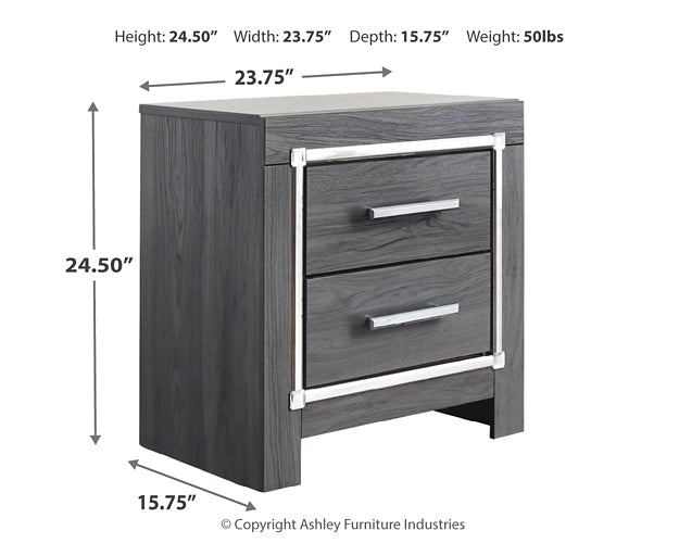 Lodanna Two Drawer Night Stand Factory Furniture Mattress & More - Online or In-Store at our Phillipsburg Location Serving Dayton, Eaton, and Greenville. Shop Now.