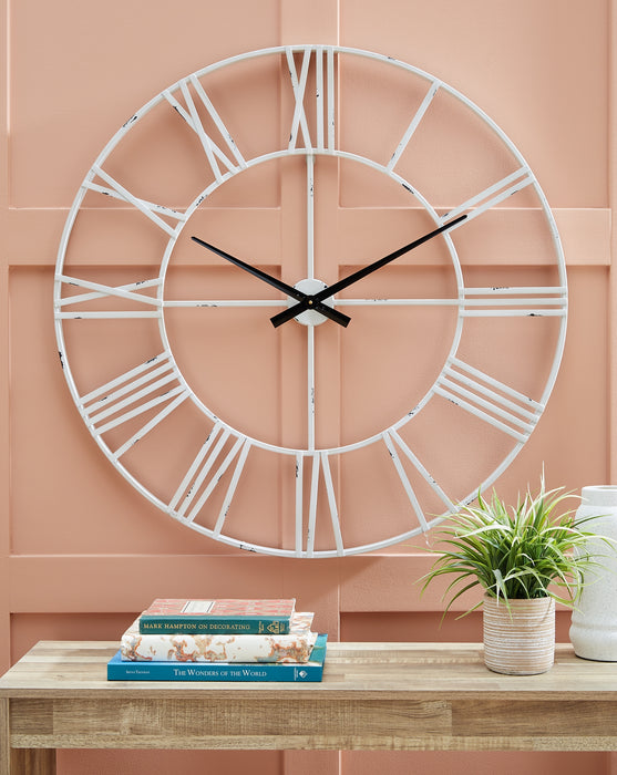 Paquita Wall Clock Factory Furniture Mattress & More - Online or In-Store at our Phillipsburg Location Serving Dayton, Eaton, and Greenville. Shop Now.
