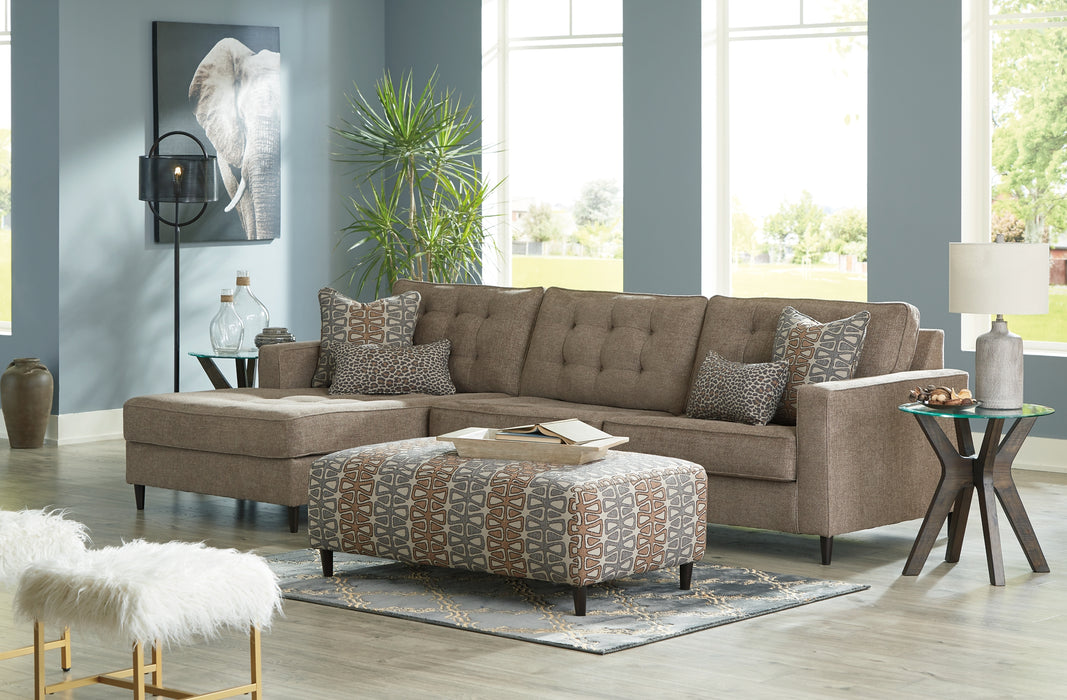 Flintshire 2-Piece Sectional with Ottoman Factory Furniture Mattress & More - Online or In-Store at our Phillipsburg Location Serving Dayton, Eaton, and Greenville. Shop Now.