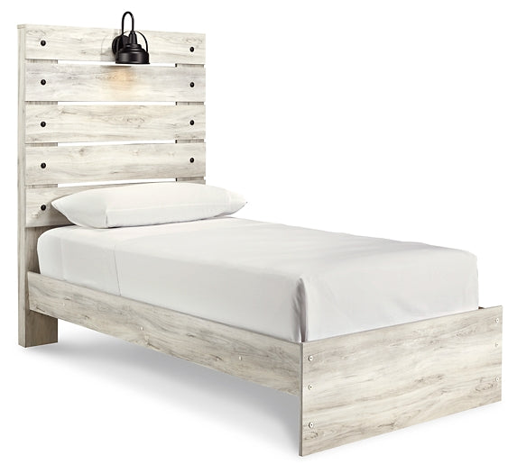 Cambeck Twin Panel Bed with Mirrored Dresser, Chest and Nightstand Factory Furniture Mattress & More - Online or In-Store at our Phillipsburg Location Serving Dayton, Eaton, and Greenville. Shop Now.