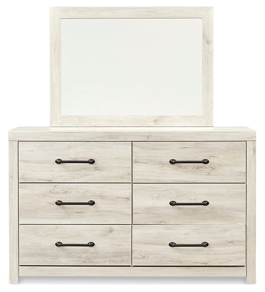 Cambeck Twin Panel Bed with 4 Storage Drawers with Mirrored Dresser, Chest and Nightstand Factory Furniture Mattress & More - Online or In-Store at our Phillipsburg Location Serving Dayton, Eaton, and Greenville. Shop Now.