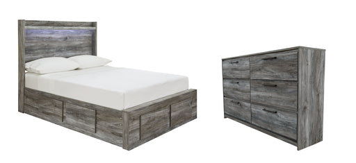 Baystorm Full Panel Bed with 6 Storage Drawers with Dresser Factory Furniture Mattress & More - Online or In-Store at our Phillipsburg Location Serving Dayton, Eaton, and Greenville. Shop Now.
