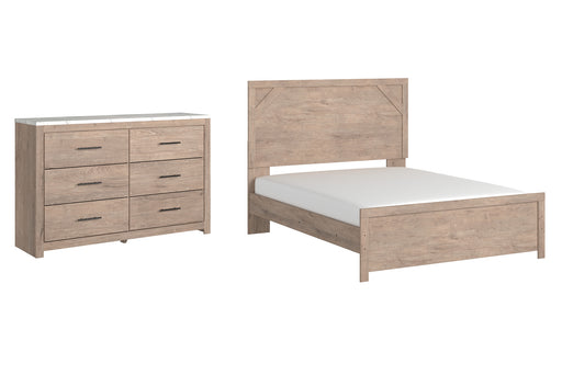 Senniberg Queen Panel Bed with Dresser Factory Furniture Mattress & More - Online or In-Store at our Phillipsburg Location Serving Dayton, Eaton, and Greenville. Shop Now.
