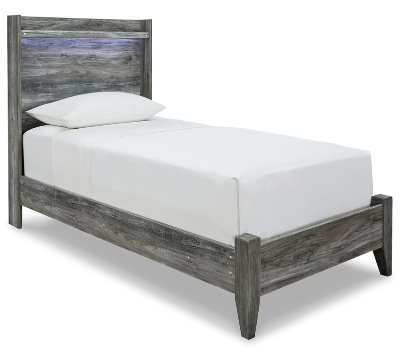 Baystorm Twin Panel Bed with Mirrored Dresser Factory Furniture Mattress & More - Online or In-Store at our Phillipsburg Location Serving Dayton, Eaton, and Greenville. Shop Now.