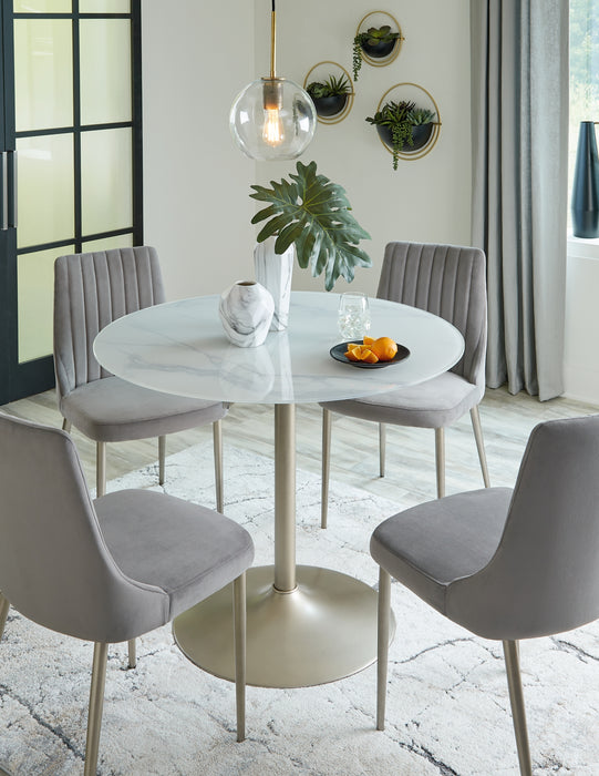 Barchoni Dining Table and 4 Chairs Factory Furniture Mattress & More - Online or In-Store at our Phillipsburg Location Serving Dayton, Eaton, and Greenville. Shop Now.