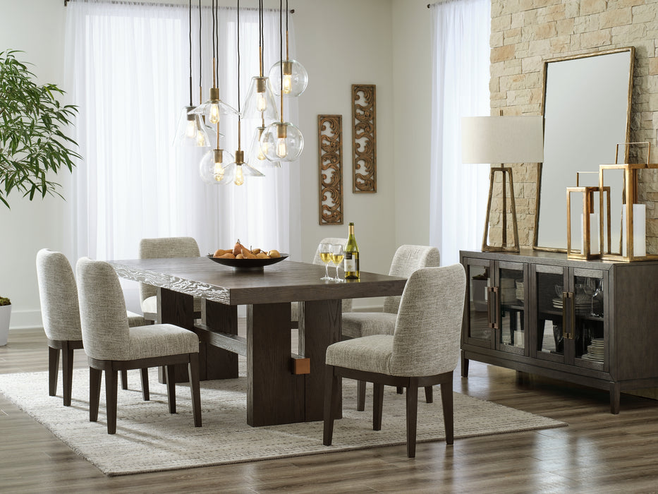 Burkhaus Dining Table and 6 Chairs Factory Furniture Mattress & More - Online or In-Store at our Phillipsburg Location Serving Dayton, Eaton, and Greenville. Shop Now.