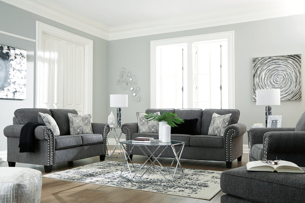 Agleno Sofa, Loveseat, Chair and Ottoman Factory Furniture Mattress & More - Online or In-Store at our Phillipsburg Location Serving Dayton, Eaton, and Greenville. Shop Now.