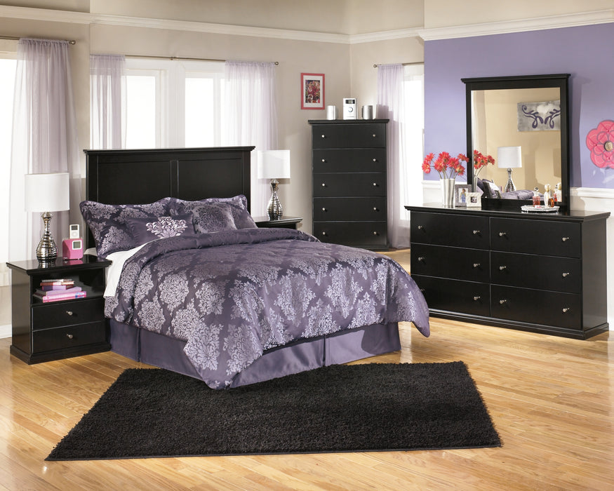 Maribel Full Panel Headboard with Mirrored Dresser and 2 Nightstands Factory Furniture Mattress & More - Online or In-Store at our Phillipsburg Location Serving Dayton, Eaton, and Greenville. Shop Now.