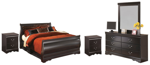 Huey Vineyard Twin Sleigh Bed with Mirrored Dresser and 2 Nightstands Factory Furniture Mattress & More - Online or In-Store at our Phillipsburg Location Serving Dayton, Eaton, and Greenville. Shop Now.