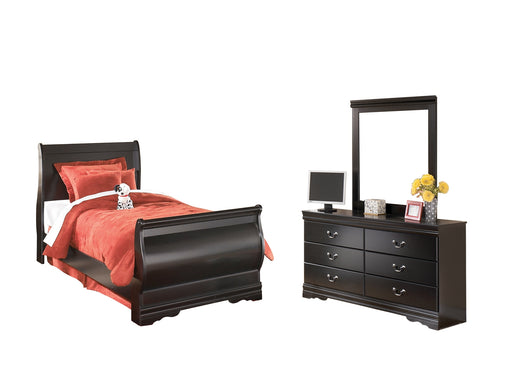 Huey Vineyard Twin Sleigh Headboard with Dresser Factory Furniture Mattress & More - Online or In-Store at our Phillipsburg Location Serving Dayton, Eaton, and Greenville. Shop Now.