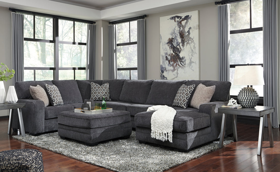 Tracling 3-Piece Sectional with Ottoman Factory Furniture Mattress & More - Online or In-Store at our Phillipsburg Location Serving Dayton, Eaton, and Greenville. Shop Now.