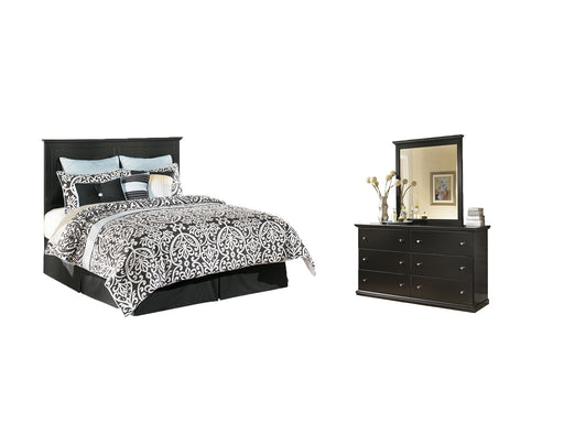Maribel Queen/Full Panel Headboard with Mirrored Dresser Factory Furniture Mattress & More - Online or In-Store at our Phillipsburg Location Serving Dayton, Eaton, and Greenville. Shop Now.