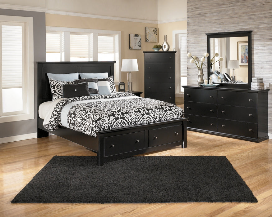 Maribel Queen/Full Panel Headboard with Mirrored Dresser and Chest Factory Furniture Mattress & More - Online or In-Store at our Phillipsburg Location Serving Dayton, Eaton, and Greenville. Shop Now.
