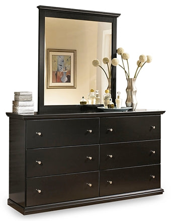 Maribel Twin Panel Headboard with Mirrored Dresser and Chest Factory Furniture Mattress & More - Online or In-Store at our Phillipsburg Location Serving Dayton, Eaton, and Greenville. Shop Now.