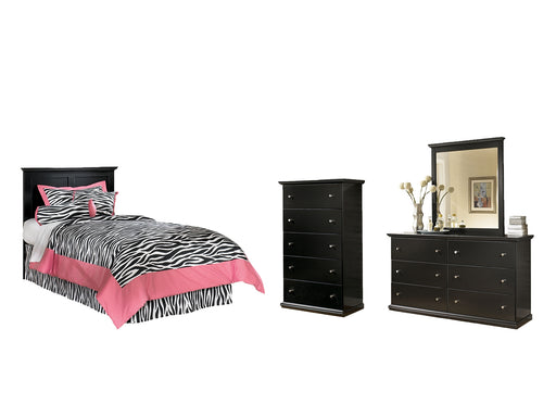 Maribel Twin Panel Headboard with Mirrored Dresser and Chest Factory Furniture Mattress & More - Online or In-Store at our Phillipsburg Location Serving Dayton, Eaton, and Greenville. Shop Now.