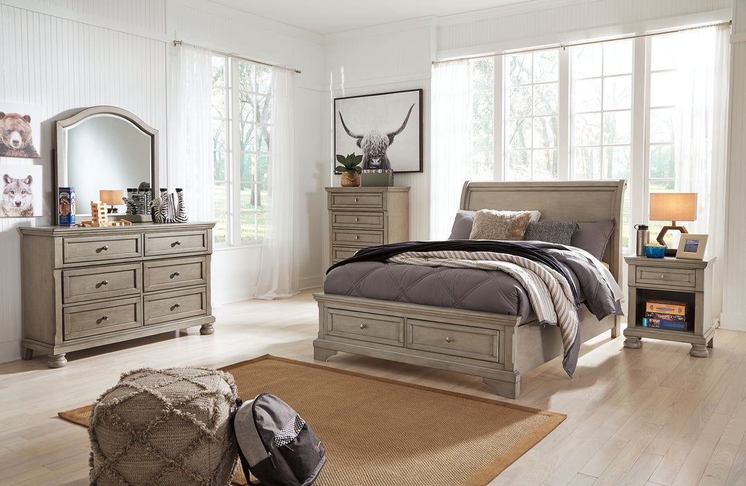 Lettner Full Sleigh Bed with Dresser Factory Furniture Mattress & More - Online or In-Store at our Phillipsburg Location Serving Dayton, Eaton, and Greenville. Shop Now.