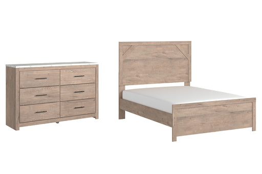 Senniberg Full Panel Bed with Dresser Factory Furniture Mattress & More - Online or In-Store at our Phillipsburg Location Serving Dayton, Eaton, and Greenville. Shop Now.