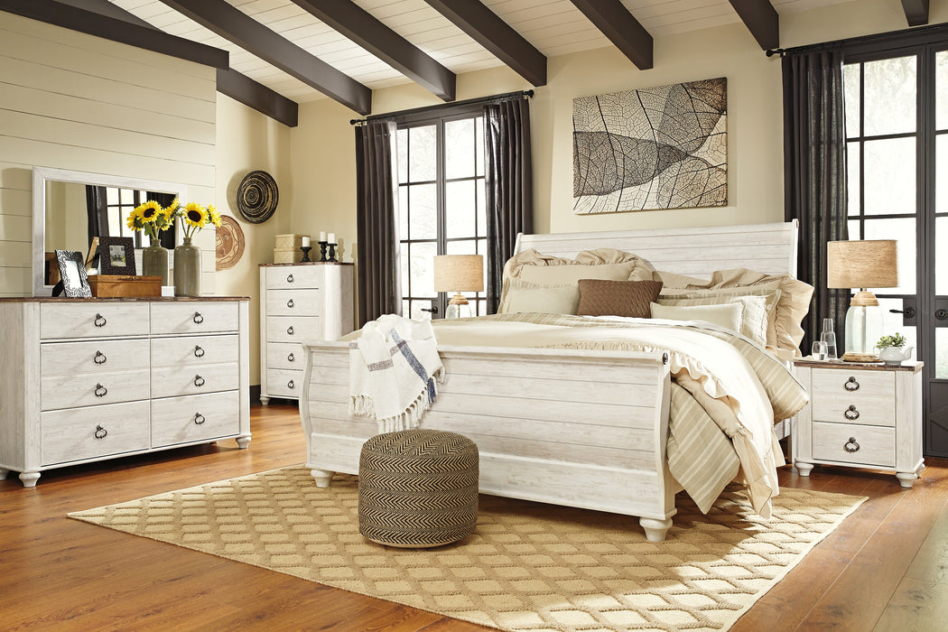 Willowton Five Drawer Chest Factory Furniture Mattress & More - Online or In-Store at our Phillipsburg Location Serving Dayton, Eaton, and Greenville. Shop Now.