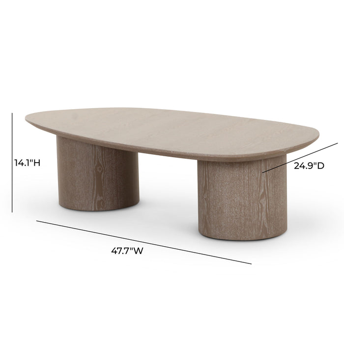 Rhema - Nesting Coffee Table (Set of 2) - Washed Ash