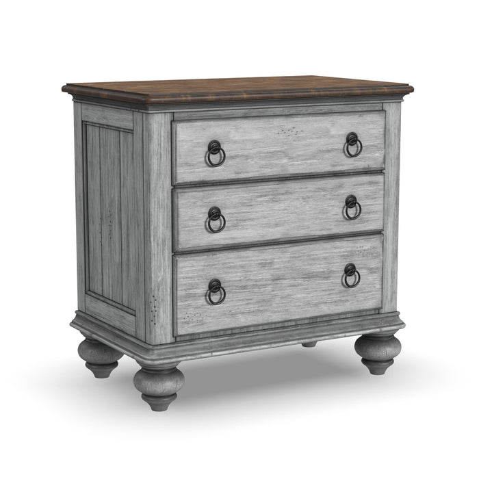 Plymouth - Nightstand - Gray