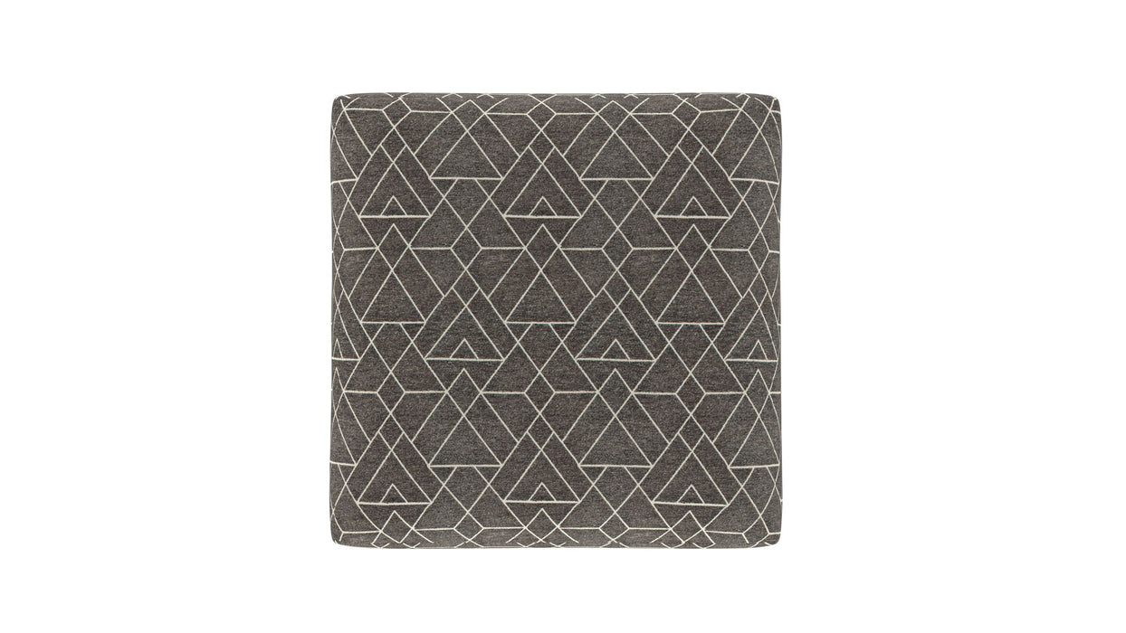 Reddington - Cocktail Ottoman - Umber