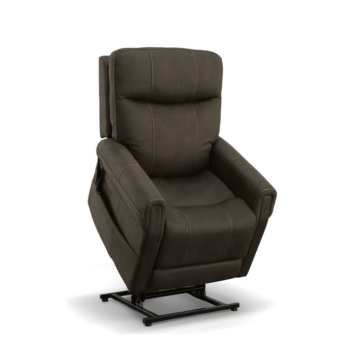 Jenkins - Power Lift Recliner With Right-Hand Control & Power Headrest - Bark