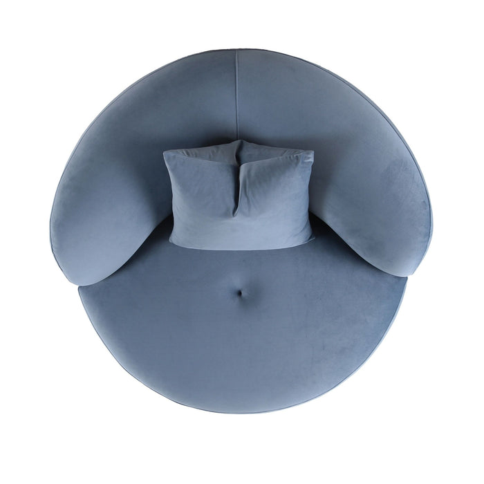Fickle - Velvet Swivel Chair