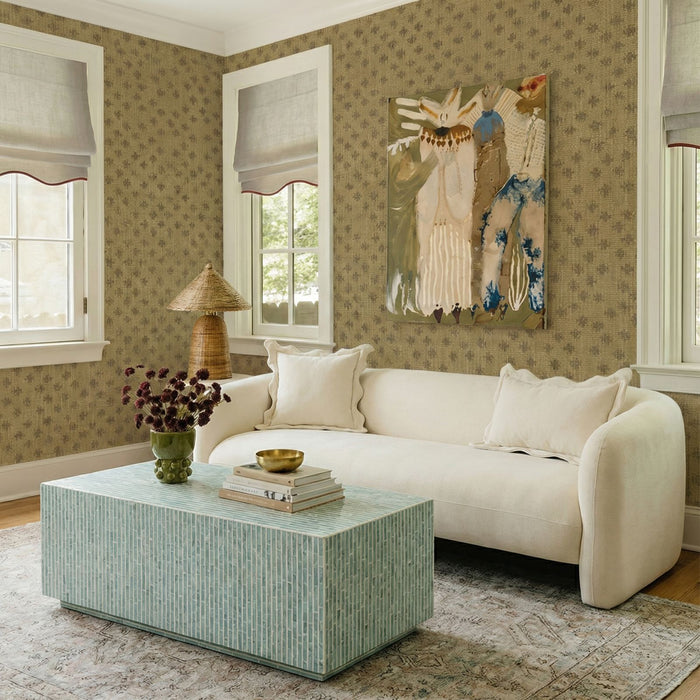 Lou - Performance Velvet Sofa - Cream