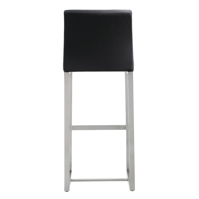Denmark - Stainless Steel Barstool (Set of 2)