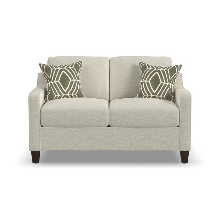 Jay - Fabric Stationary Loveseat