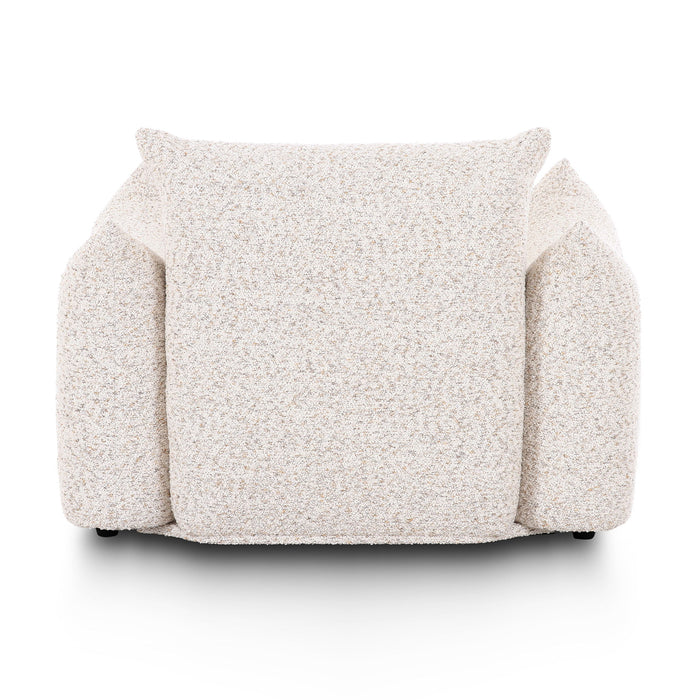 Saint Tropez - Nubby Fabric Armchair - Sand