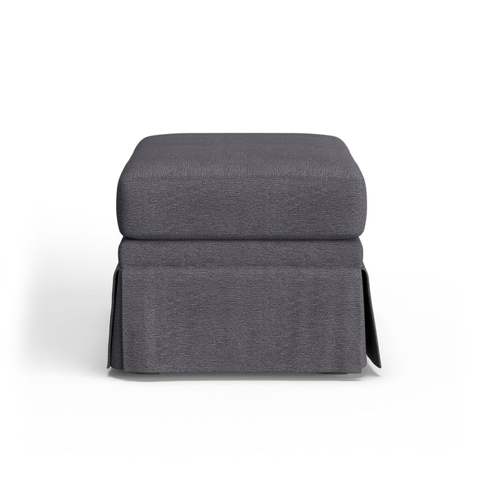 Lottie - Ottoman With Skirt Trim