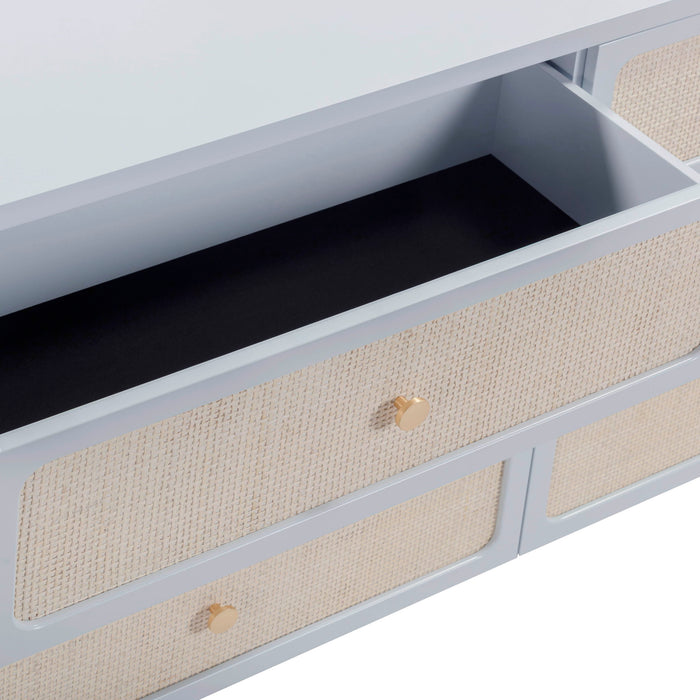 Patty - Rattan 6 Drawer Dresser