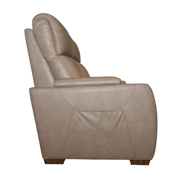 Vibe - Power Reclining Sofa With Console, Power Headrest, Lumbar, Heat, Massage & Pulse
