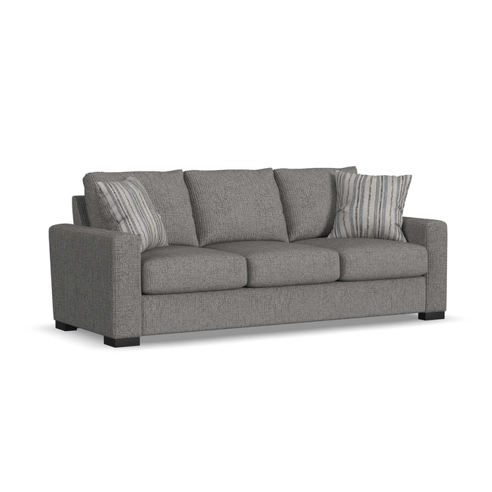 Theodore - Fabric Stationary Three-Cushion Sofa