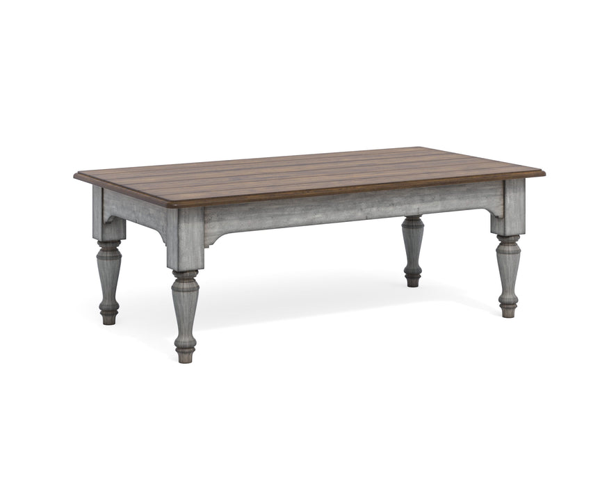 Plymouth - Rectangular Coffee Table - Gray
