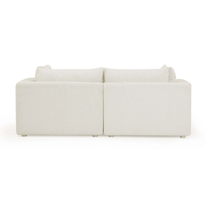 Hangover - Outdoor Modular Loveseat - Cream