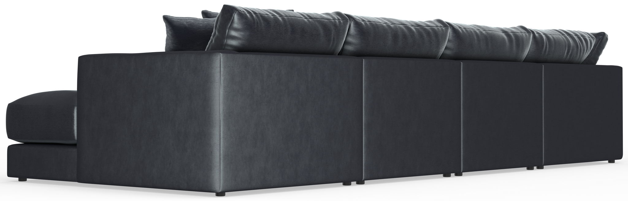 Remington - Modular Sofa And Cocktail Ottoman - Slate