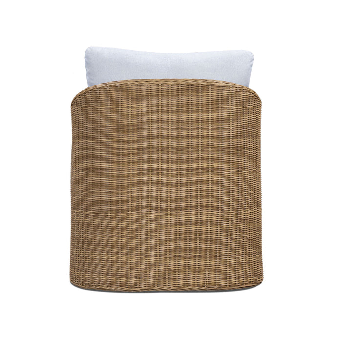Axel - Boucle Outdoor Accent Chair