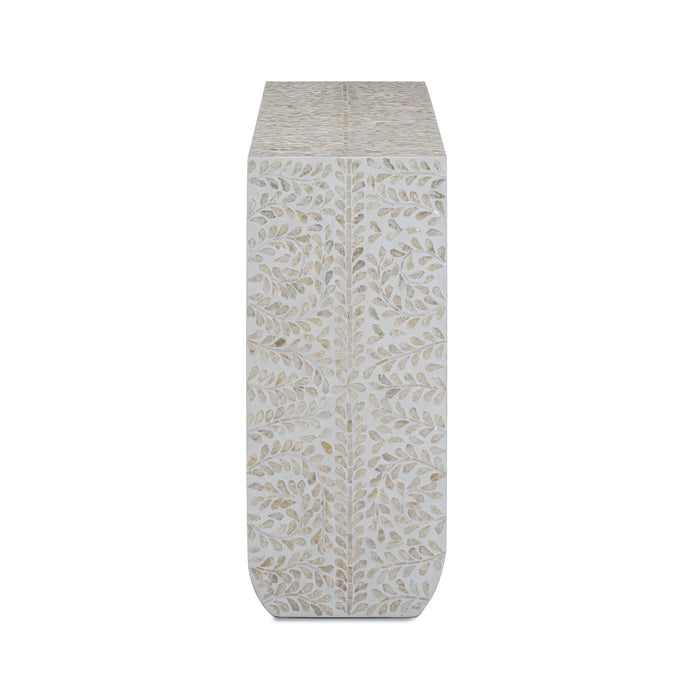 Cyprus - Capiz Shell Console Table - Cream
