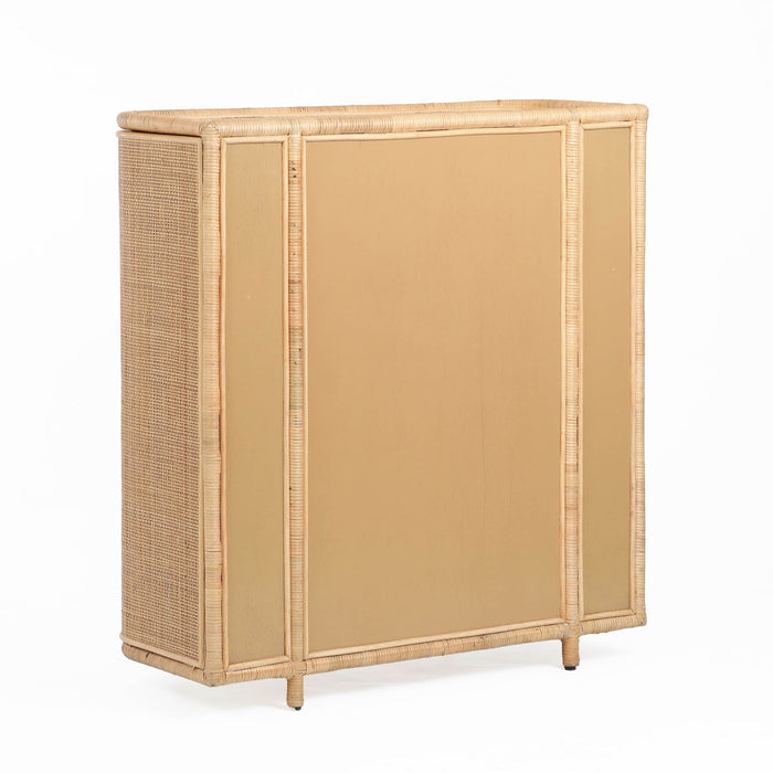 Tarot - Rattan Bar Cabinet - Natural