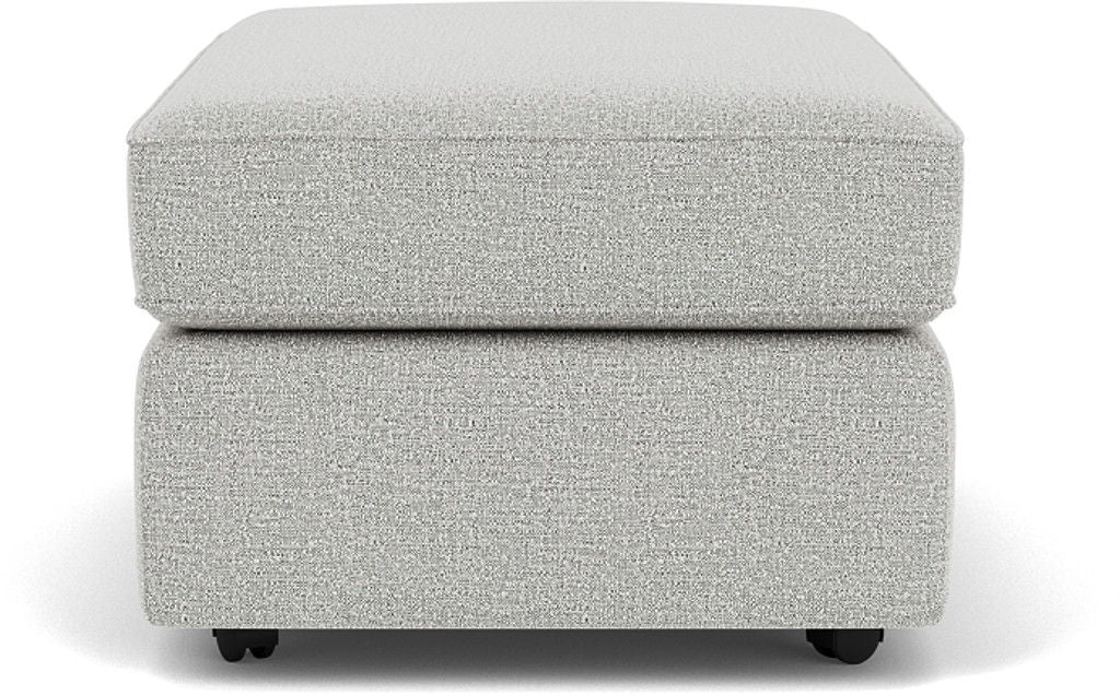 Vail - Fabric Cocktail Ottoman With Casters