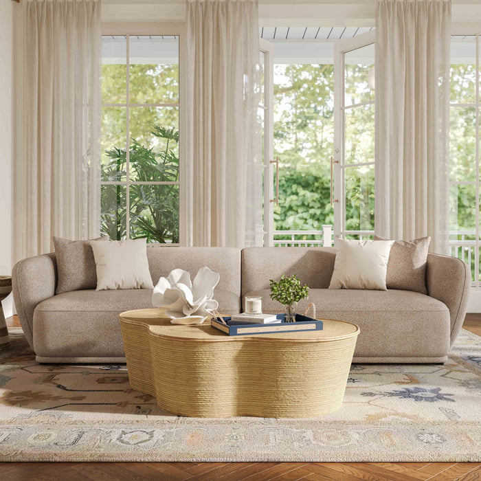 Sylvie - 4-Seater Sofa - Cream