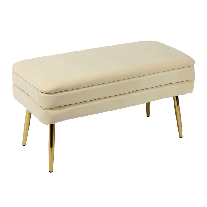 Ziva - Velvet Storage Bench