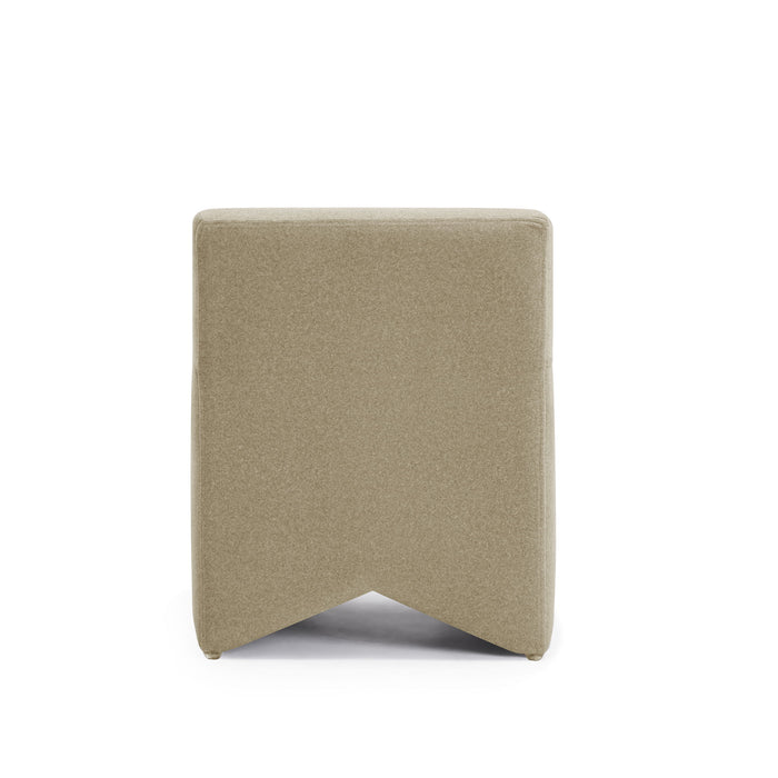 Pippa - Mohair Stool - Taupe