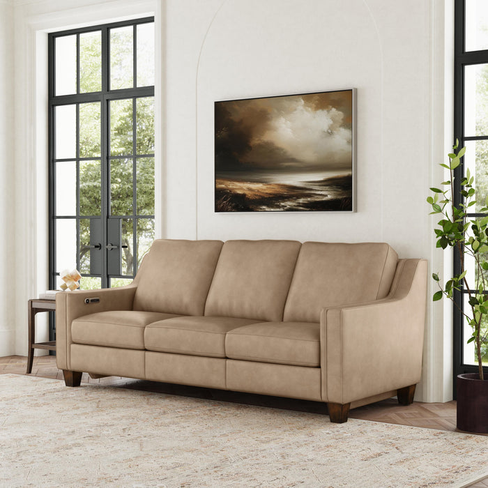 Finley - Leather Power Inclining Sofa