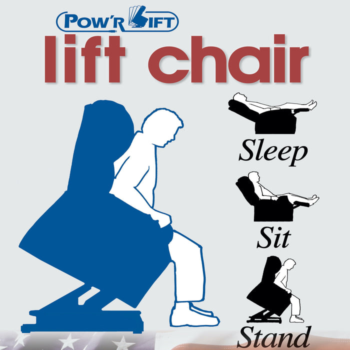 Paradise - Power Lift/Headrest/Lay Flat Recliner With CR3 Heat/Massage