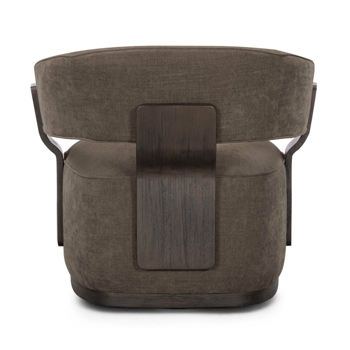 Madison - Linen Chenille Swivel Accent Chair