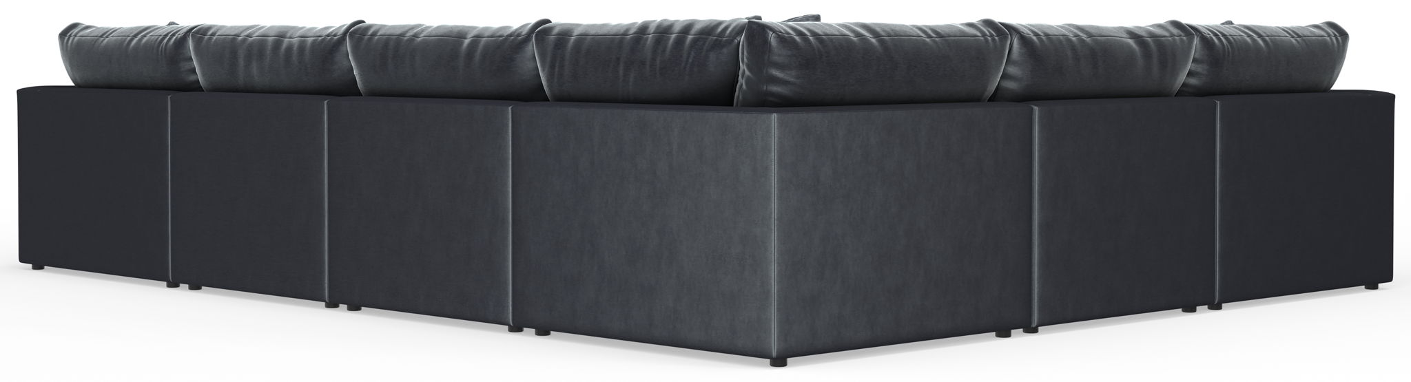 Remington - Modular Sofa And Cocktail Ottoman - Slate