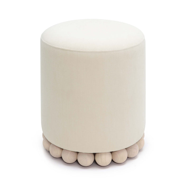 Dex - Upcycled Fabric Ottoman